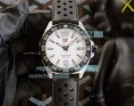 Replica TAG Heuer Formula 1 White Dial Black Bezel Watch 41MM